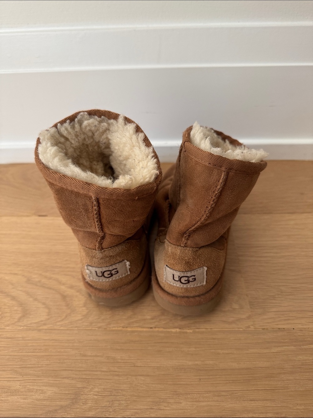 UGG Kids Chestnut Sheepskin Boots